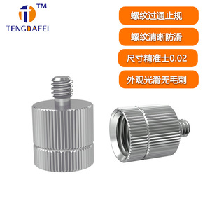 Tengdafei <b>Thread</b> <b>Gauge</b> Go No Go 0.02 Precision Metal Screw <b>Thread</b> Checker For Mechanical Inspection - Product Image 1