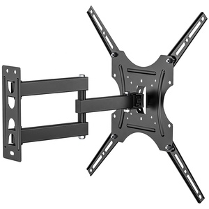 Support mural <span class=keywords><strong>TV</strong></span> à mouvement complet, <span class=keywords><strong>bras</strong></span> <span class=keywords><strong>articulé</strong></span> VESA 400x400, support <span class=keywords><strong>TV</strong></span> inclinable à <span class=keywords><strong>180</strong></span> <span class=keywords><strong>degrés</strong></span>, charge 40 kg pour téléviseurs de 14 à 55 pouces, directement de l'usine - Product Image 4