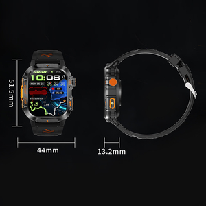 Montre intelligente HT36, étanche 3ATM, écran TFT de 2,01 pouces, ATS3085L, bracelet de sport et de fitness, boussole, lampe de poche, GPS, montre intelligente Gloryfitpro - Product Image 6