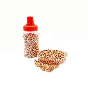 Прямая поставка с завода, стальной шарик 4,5 мм, латунный шарик, Твердый латунный шарик, упакованный в коробки - Product Image 1