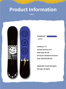 Ventes chaudes, <span class=keywords><strong>ski</strong></span> de fond et snowboard polyvalents, écologiques, en bois de peuplier, tout terrain, logo personnalisé, hiver, extérieur, adulte - Product Image 3