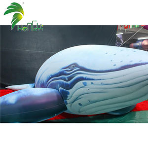 Ballena inflable de publicidad gigante, inflable grande ballena asesina, inflables publicitarios personalizados - Product Image 6