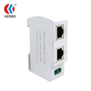 อุปกรณ์ป้องกันไฟกระชากแบบ PoE รุ่น KLF-D-POE 10kA 48Vdc สำหรับติดตั้งบนราง สำหรับอุปกรณ์เครือข่าย - Product Image 1
