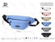 Marsupio Unisex 13 Pollici Leggero Impermeabile in Nylon Minimalista per Uso Quotidiano Viaggio Escursionismo - Product Image 1
