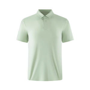 เสื้อเชิ้ตผู้ชายแขนสั้นผ้าสแปนเด็กซ์/ โพลีเอสเตอร์ปักลายป้องกันการเกิดขน - Product Image 2