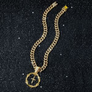 Innovative Simple Design Gold Silver Plated <b>Cross</b> Pendant Necklaces Trendy Exquisite Hiphop Style Alloy Men Charms For Necklace - Product Image 4