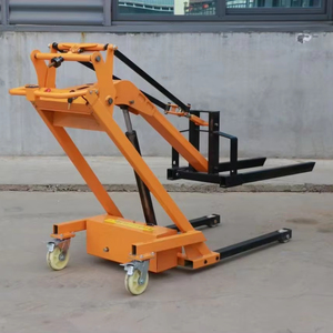 Portable Electric Forklift Lead-Acid Battery 4–6h Runtime Solid Tires for Warehouse Pallet Stacking and Cargo <b>Handling</b> Equipment - Product Image 1
