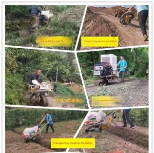 Small Agricultural Climbing Vehicle Single Track Transport Chicken Bus Rural Wood Field Greenhouses Mountain <b>Farm</b> <b>Trailers</b> - Product Image 6
