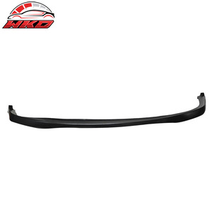 เหมาะสำหรับ Honda Civic Coupe ปี 1992-1995 สไตล์ SIR ชิ้นส่วนกันชนหน้าสีดำด้าน - Product Image 2