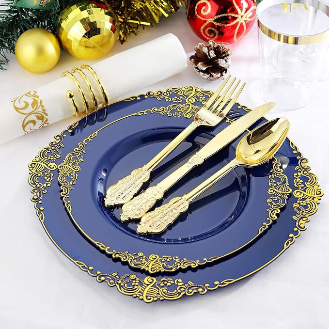 transparent dark blue gold