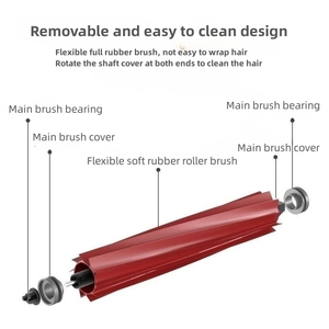 रोबोट वैक्यूम क्लीनर भागों सामान मुख्य ब्रश मंजिल रोलर ब्रश प्रतिस्थापन भागों के लिए Xiaomi Roborock S7 T7S प्लस G10 - Product Image 3