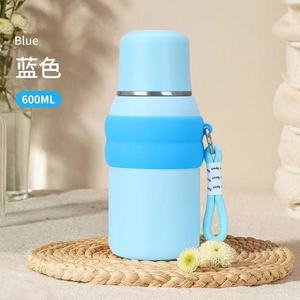 Gourde isotherme portable <span class=keywords><strong>vintage</strong></span> M en acier inoxydable 316 à <span class=keywords><strong>double</strong></span> paroi sous vide pour le sport et l'extérieur, avec corde de transport - Product Image 6