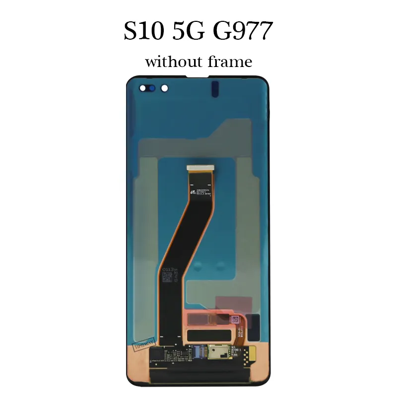 จอ Lcd โทรศัพท์มือถือ,มาใหม่สำหรับ Samsung Galaxy S10 5G หน้าจอสัมผัส Lcd พร้อมดิจิไทเซอร์สำหรับ Samsung S10 Plus จอแสดงผล Lcd 5G