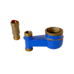 De alto margen productos latón mojado-dail de medidor de agua de <span class=keywords><strong>la</strong></span> instalación de cuerpo con válvula - Product Image 6