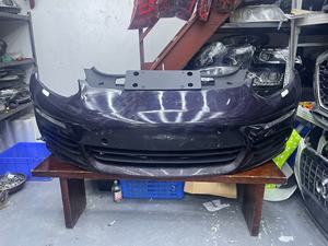 Kit de carrosserie de pare-chocs avant ABS de haute qualité pour <span class=keywords><strong>Porsche</strong></span> pour Panamera 2014-2016 découpes de capteur d'aide au stationnement boulonnées durables - Product Image 3