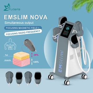 Stimulateur musculaire RF Machine de sculpture corporelle haute fréquence OEM ODM <span class=keywords><strong>réduction</strong></span> de la graisse de la musculation resserrement de la peau prises UE Royaume-Uni - Product Image 5