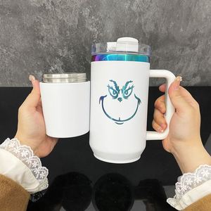 Paquete de 20 Vasos Térmicos Personalizados con Logotipo, Recubiertos en Color Arcoíris, H2.0 de 40 Onzas, con Compartimento para Efectivo, Llaves, Objetos de Valor y Refrigerios - Product Image 2