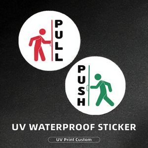 Vinilo Adhesivo para Puerta Corredera con Impresión UV, Acabado Mate Impermeable, Tamaño Personalizado para Decoración del Hogar - Product Image 2
