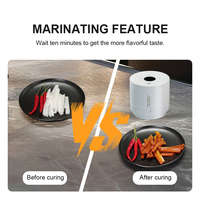 QH-H60 Scelleuse sous vide électrique sans fil portable pour bocaux Mason à large ouverture, avec couvercles de fermentation à joint hermétique, vente en gros