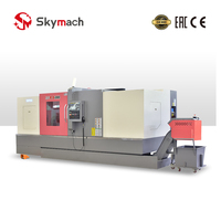 Torno CNC de Cama Inclinada BR85, Cama de Alta Rigidez, Guías de Precisión para las Industrias Aeroespacial, Automotriz y de Ingeniería Pesada