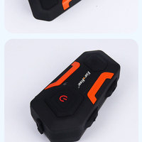 Intercom de groupe multi-utilisateurs Eurofone V3Plus |   Casque de moto en plastique étanche IP67 avec batterie 650mAh et portée de 1200m