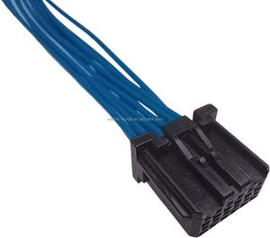 Индивидуальный автомобильный жгут проводов IRISO IMSA-13065S-<span class=keywords><strong>2</strong></span>-12A/12B/12C+FLRY-A/B-0.35 для компьютеров и мотоциклов, медный сердечник, ПВХ - Product Image 6