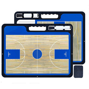 Tableau tactique de <span class=keywords><strong>basket</strong></span>-ball à impression personnalisée, double face, tableau de commande de match, tableau d'explication tactique pour entraîneur - Product Image 5