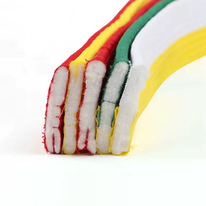 Ceinture de Taekwondo d'entraînement et de compétition, toutes couleurs (blanc, jaune, vert, bleu, rouge), 180-320 cm, prix d'usine en gros - Product Image 5