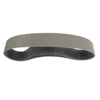 4 x 36 pouces (100*610mm) Bandes abrasives pour ponceuse à bande, grain 80 120 150 240 400, oxyde d'aluminium