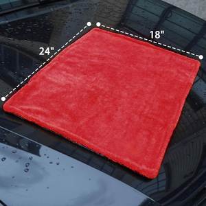 Serviettes de lavage de voiture en microfibre torsadée sans bords, double séchage, 1400 g/m², séchage rapide, pour la maison et l'auto, super absorbantes - Product Image 3