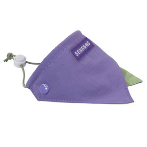 Bandana pour chien imprimé rétro personnalisé, en nylon, pour grandes races (Golden Retriever, Labrador), OEM, marque privée, bavoirs triangulaires - Product Image 2