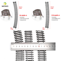 Modèle de train à l'échelle HO 1/87, rails de train multiples, scène de table de sable, modèle de train, accessoire de bricolage pour la mise en scène ferroviaire