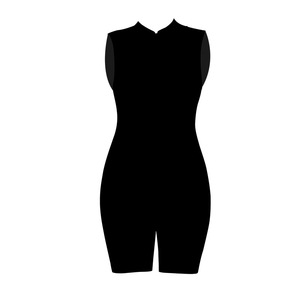 Aoyema Sportswear Combinaison de yoga une pièce sans couture Combinaison courte de sport côtelée à fermeture éclair Combinaison à séchage rapide - Product Image 6