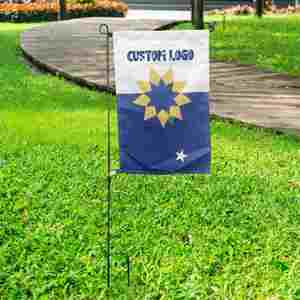 Custom Design Garden Flags American Garden Flags 12X18 Double Sided Garden Flag Stand - Product Image 1