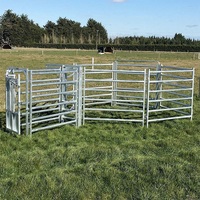 Panneaux de clôture pour animaux en acier galvanisé durable, enclos pour bétail, chèvres, moutons / panneaux pour enclos à chevaux