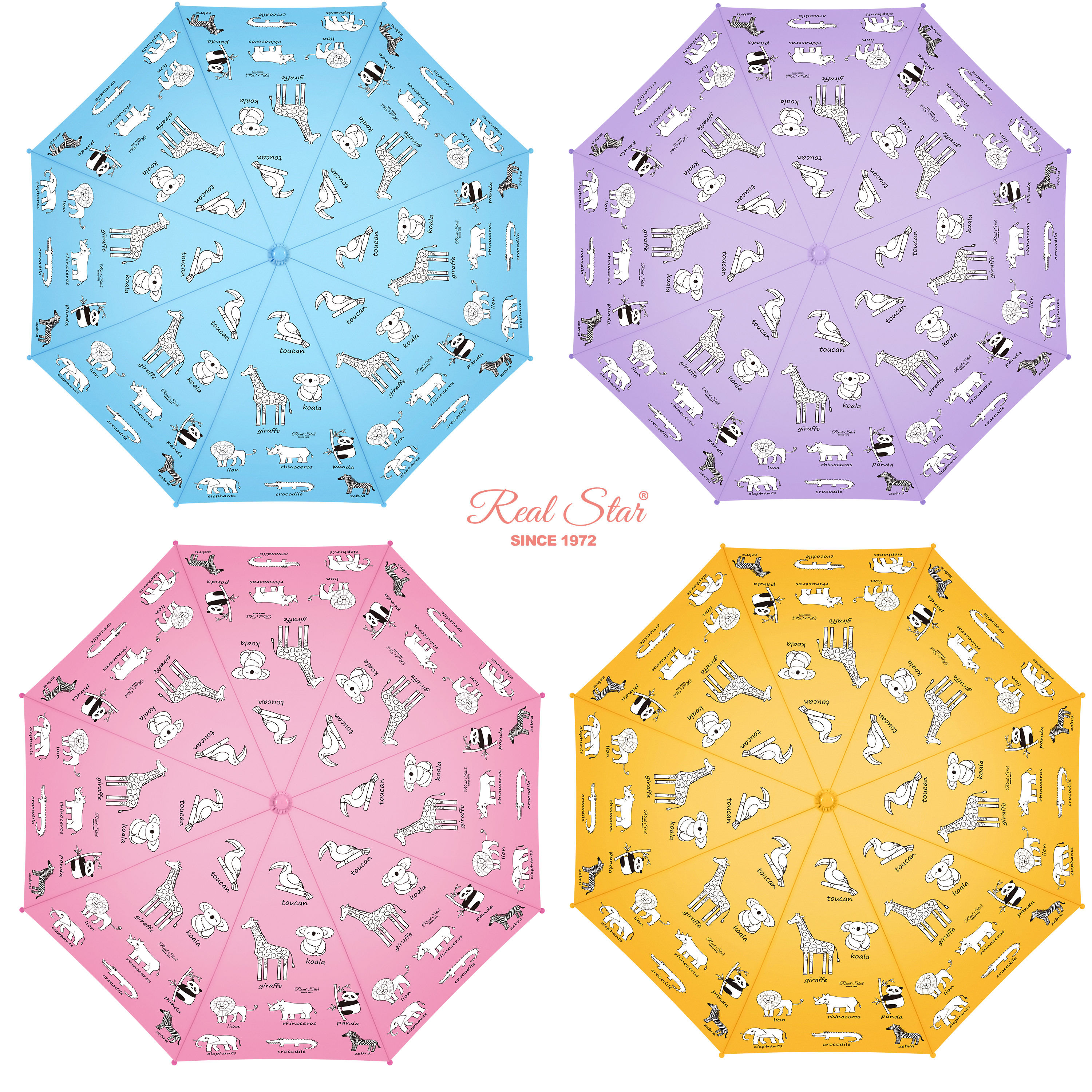 Mélange de 4 couleurs