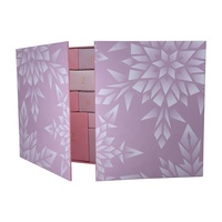 Vente en gros Nouveau design Estampage OEM Prix compétitif Boîte de calendrier de l'Avent Boîte de calendrier du compte à rebours de l'Aïd Système de boîtes