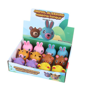 Wholesale New Cute Animal Squishy Toy, TPR Slow Rising Stress <b>Ball</b> for Kids & Adults, Soft <b>Squeeze</b> Decompression Fidget Gift - Product Image 6