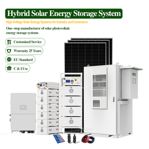 Système solaire hors réseau complet Wattsolar 20kw 15kw 12kw <span class=keywords><strong>10kw</strong></span> 8kw Système d'énergie solaire hybride hors réseau avec batteries au lithium 51.2v - Product Image 3