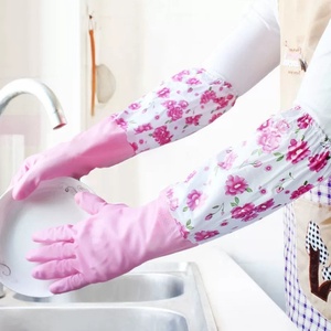 Gants de ménage de vaisselle imperméables durables pour le nettoyage de l'hôtel, le travail à domicile, largement protecteurs, la sécurité des mains - Product Image 6