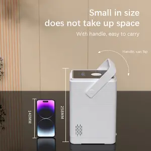 225ml/min Hydrogen Generator H2 Inhalation Machine With 99.99% High Purity H2 Low Noise Hydrogen Generator Water Ionizer SPE/PEM