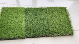 Herbe synthétique de paysage personnalisé durable esthétique sans <span class=keywords><strong>mauvaises</strong></span> <span class=keywords><strong>herbes</strong></span> résistant aux intempéries gain de temps - Product Image 4