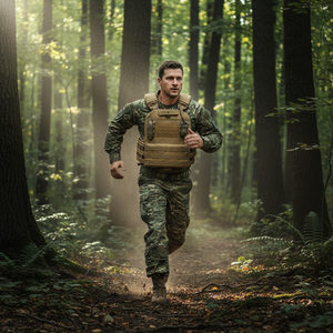 Gilet de musculation réglable personnalisable en gros, gilet tactique multifonctionnel de protection corporelle Molle - Product Image 6