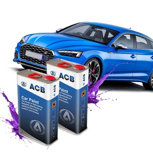 สีรถยนต์ ACB ขายส่ง คุณภาพสูง สำหรับซ่อมแซมและเคลือบสีรถยนต์ 1K 2K โพลียูรีเทนเคลือบเงา - Product Image 1