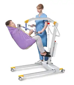 医院电动病人转移升降椅重量轻便携式病人升降装置可折叠便于携带