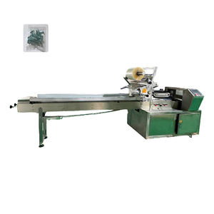 Automatic Cookies Flow Packing Machine Mini Flow Wrapper Packing Machine Flow <b>Wrap</b> Pouch Packing Machine - Product Image 1