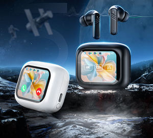 New Cross-Biên Giới Màn Hình Màu Tws Trong Tai Tiếng Ồn Hủy Bỏ Trong Suốt 5.4 Điều Khiển Cảm Ứng Tùy Chỉnh AI Dịch Tai Nghe - Product Image 4