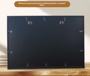 Support de Présentation pour Disque Vinyle 12 Pouces, Cadre <span class=keywords><strong>Photo</strong></span> Mural pour Album CD, Boîte à Ombre pour Vinyle avec Miroir Intégré - Product Image 6