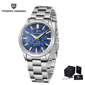 Reloj de Pulsera de Cuarzo PAGANI DESIGN PD1734, Reloj de Lujo para Hombre, Acero y Zafiro, Resistente al Agua 100M, Reloj de Buceo, Reloj Hombre PD1734 - Product Image 1