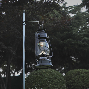 Soporte de luz para exteriores de acero inoxidable, gancho doble, capacidad de carga de 5 kg, para equipos de iluminación de camping - Product Image 2